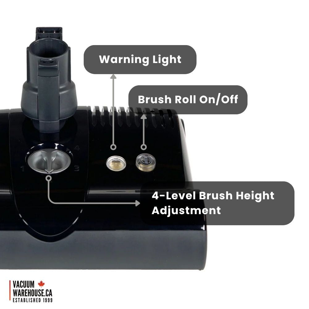 Sebo ET-1 Electric Powerhead -  Black
