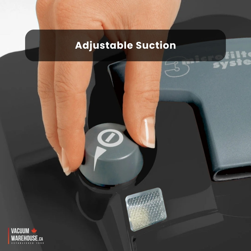 Sebo Airbelt K2 Turbo Canister Vacuum Onyx Black Color