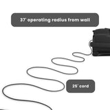 Sebo Airbelt K2 Turbo Canister Vacuum Onyx Black Color