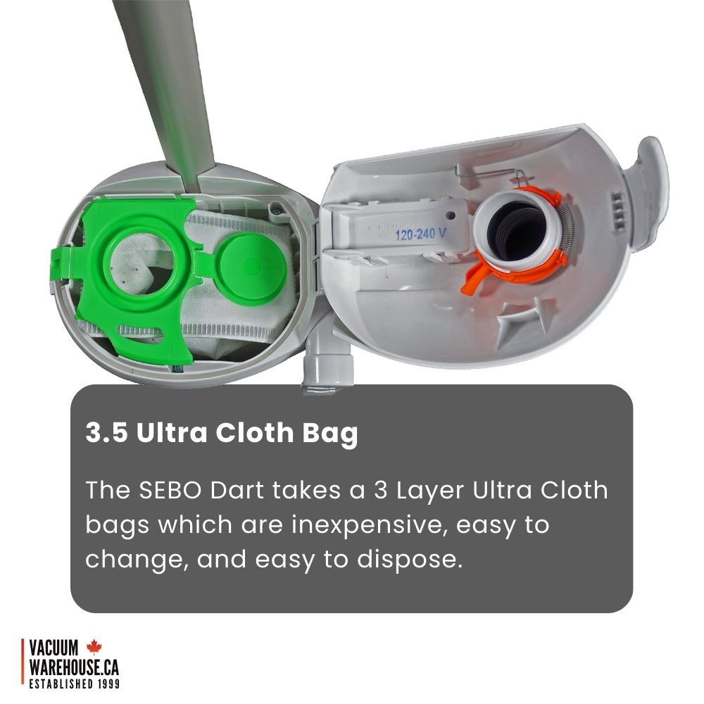 Sebo Dart Upright Vacuum Cleaner