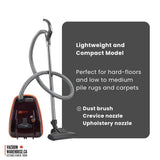 Sebo Airbelt K2 Turbo Canister Vacuum Cleaner - Volcano Red