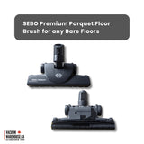 Sebo Airbelt D1 Canister vacuum cleaner - Black Cherry