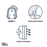 Sebo Airbelt E1 Kombi Canister Vacuum Cleaner 