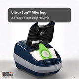 Sebo Airbelt E2 Turbo Canister Vacuum Cleaner