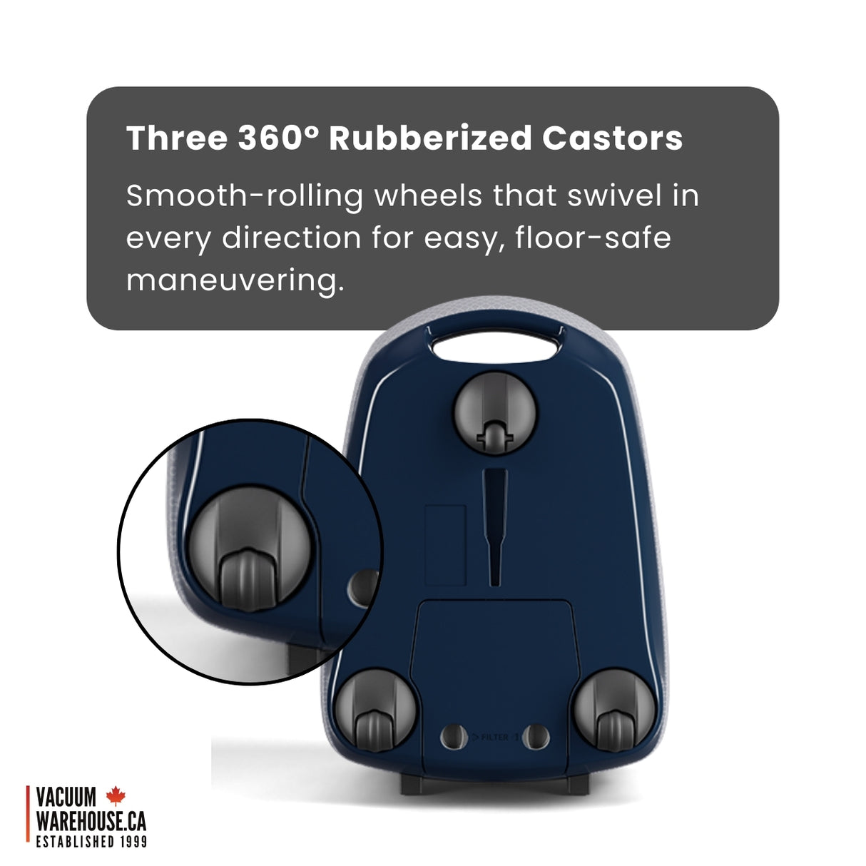 Sebo Airbelt E2 Turbo Canister Vacuum Cleaner