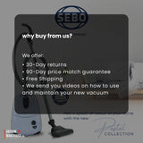 Sebo Airbelt E2 Turbo Canister Vacuum Cleaner