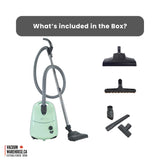 Sebo Airbelt E2 Turbo Canister Vacuum Cleaner - Pastel Mint