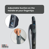 Sebo Airbelt E3 Premium Canister Vacuum Cleaner - Graphite - VacuumWhouse - 91648FC