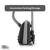 Sebo Airbelt E3 Premium Canister Vacuum Cleaner - Graphite - VacuumWhouse - 91648FC