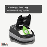 Sebo Airbelt E3 Premium Canister Vacuum Cleaner - Pastel Mint - VacuumWhouse - 91651FC