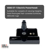 Sebo Airbelt E3 Premium Canister Vacuum Cleaner - Pastel Mint - VacuumWhouse - 91651FC