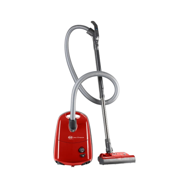 Sebo Airbelt E3 Premium Canister Vacuum Cleaner - Red - VacuumWhouse - 91642FC