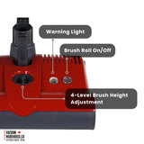 Sebo Airbelt E3 Premium Canister Vacuum Cleaner - Red - VacuumWhouse - 91642FC