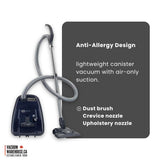 Sebo Airbelt K2 Kombi Canister Vacuum Cleaner - Dark Blue