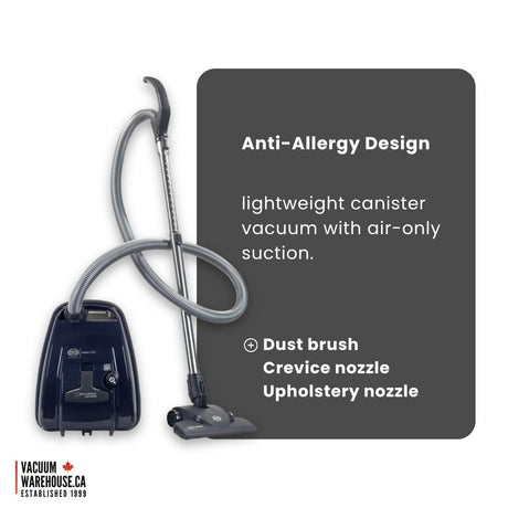 Sebo Airbelt K2 Kombi Canister Vacuum Cleaner - Dark Blue