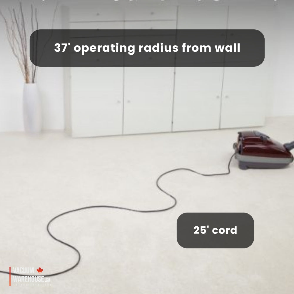 Sebo Airbelt K2 Turbo Canister Vacuum Cleaner - Volcano Red