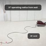 Sebo Airbelt K2 Turbo Canister Vacuum Cleaner - Volcano Red