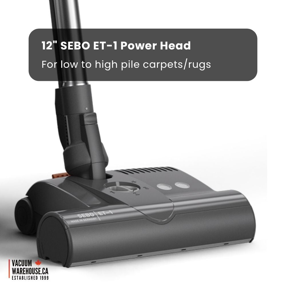 Sebo Airbelt K3 Premium Canister Vacuum Cleaner - Red