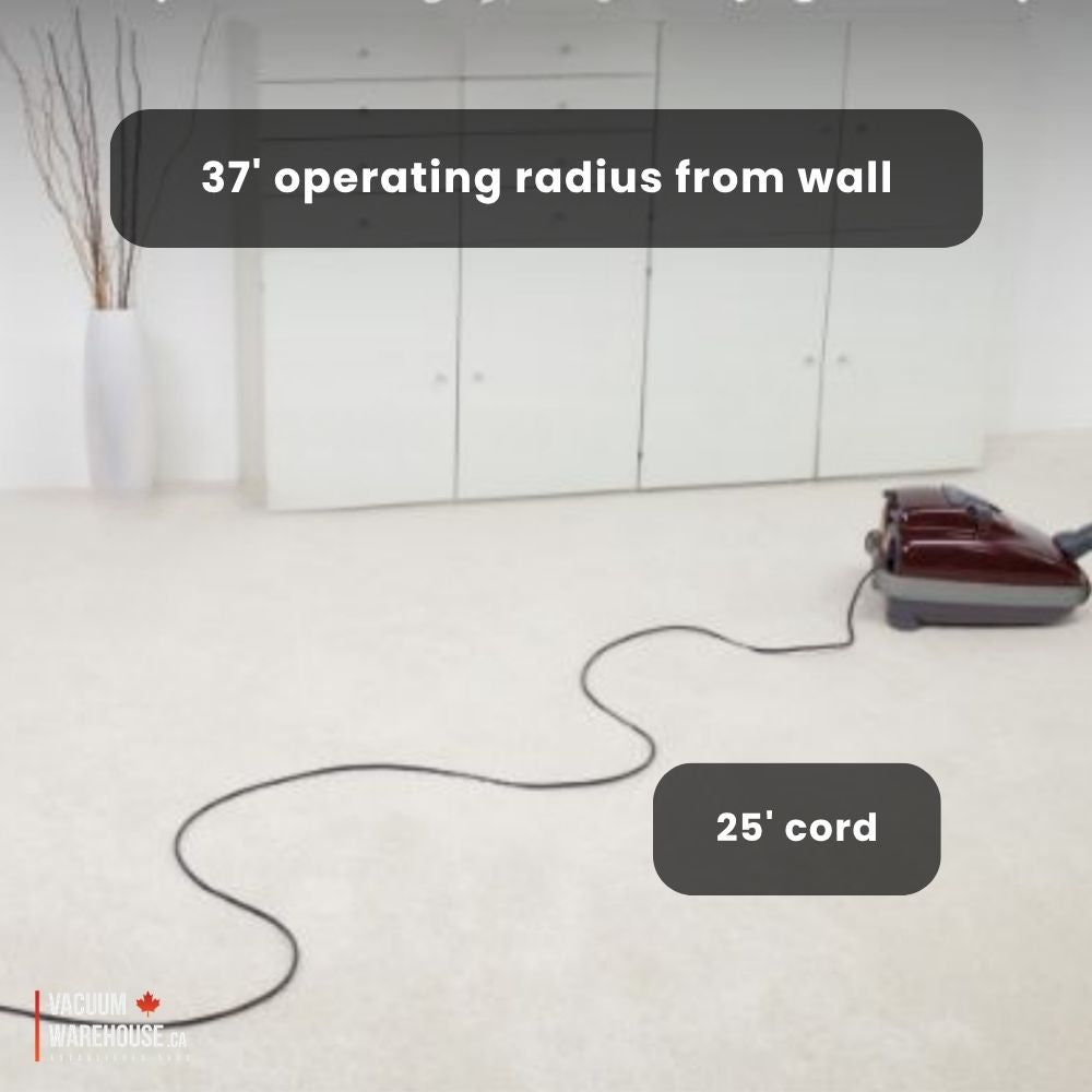 Sebo Airbelt K3 Premium Canister Vacuum Cleaner - Red