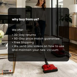 Sebo Airbelt K3 Premium Canister Vacuum Cleaner - Red