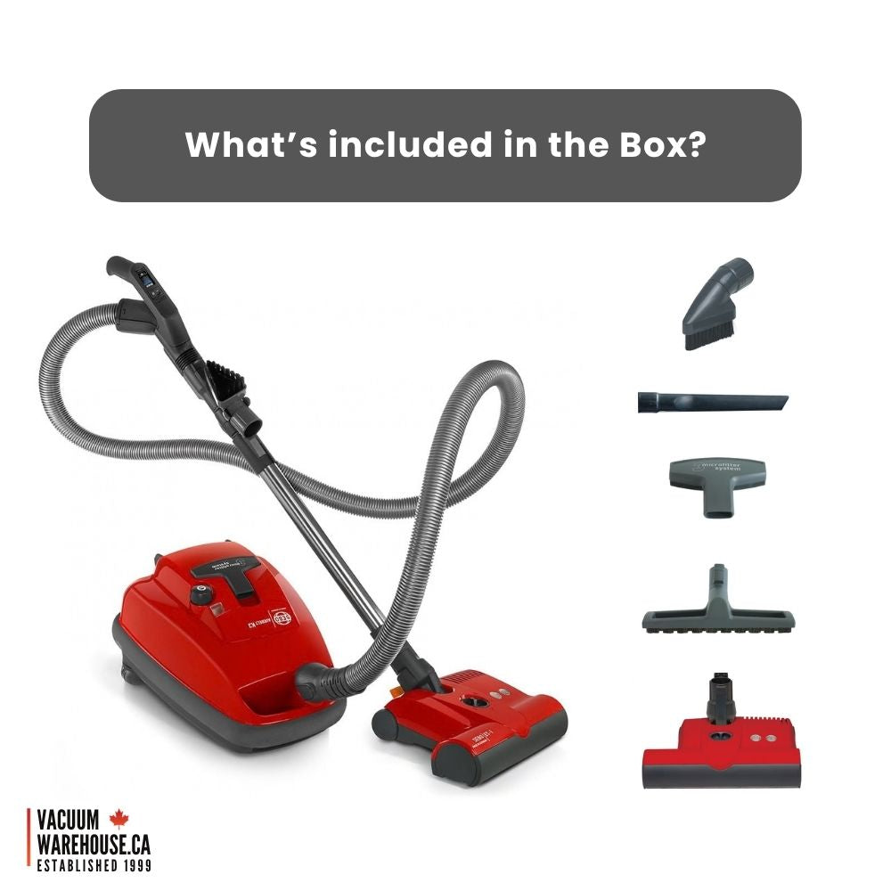 Sebo Airbelt K3 Premium Canister Vacuum Cleaner - Red