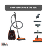 Sebo Airbelt K3 Premium Canister Vacuum Cleaner - Lava