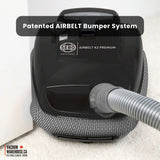 Sebo Airbelt K3 Premium Canister Vacuum Cleaner - Onyx Black