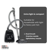 Sebo Airbelt K3 Premium Canister Vacuum Cleaner - Onyx Black