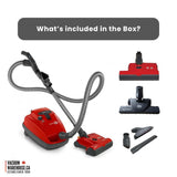 Sebo Airbelt K3 Premium Canister Vacuum Cleaner - Red