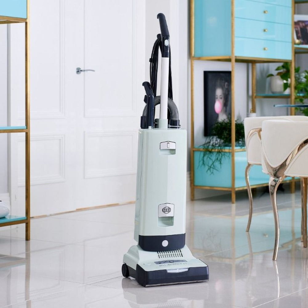 Sebo Automatic X7 Premium Upright Vacuum Cleaner - Pastel Mint