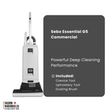 Sebo Essential G5 commercial upright vacuum cleaner