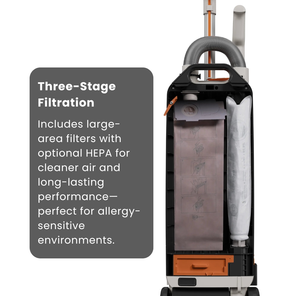 Sebo Mechanical 350 Commercial Upright Vacuum Cleaner