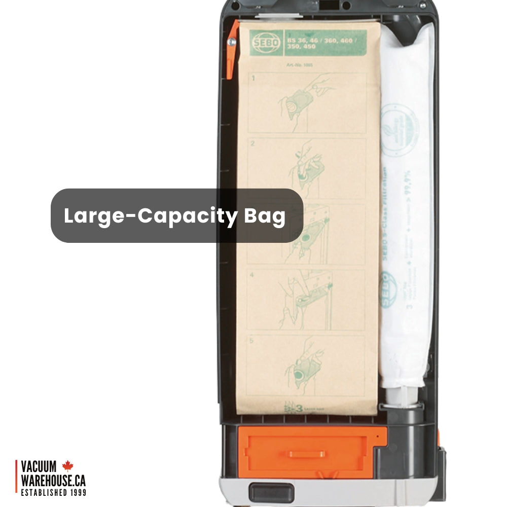 Sebo Mechanical 350 Commercial Upright Vacuum Cleaner