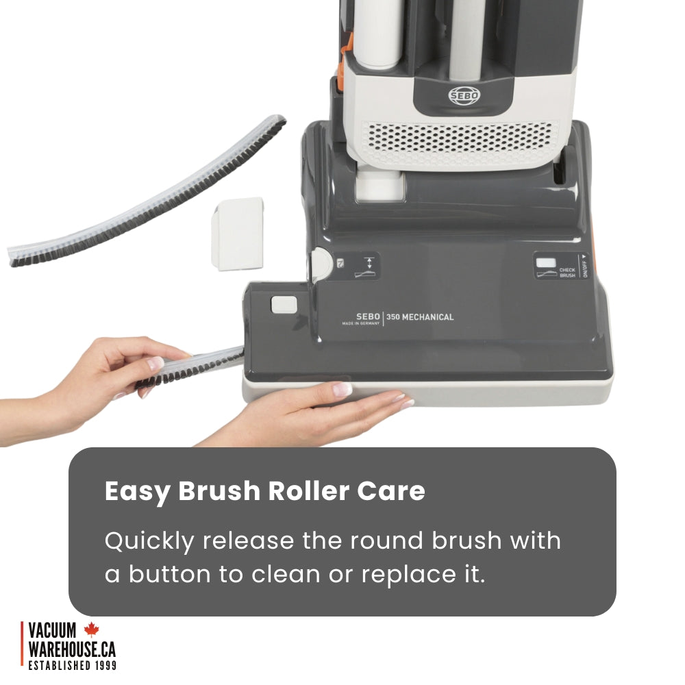 Sebo Mechanical 350 Commercial Upright Vacuum Cleaner