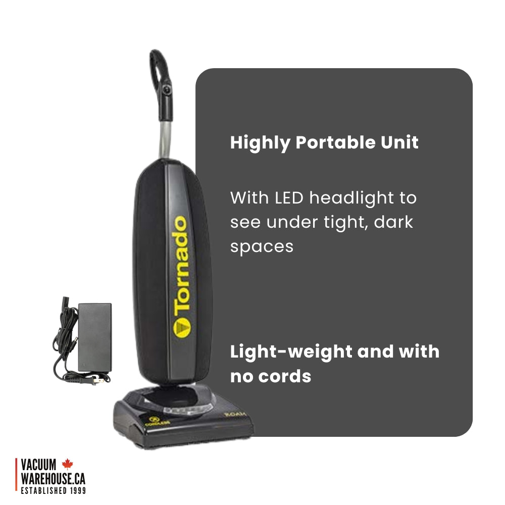 Tornado CK LW 13/1 Roam Single Motor Cordless Upright
