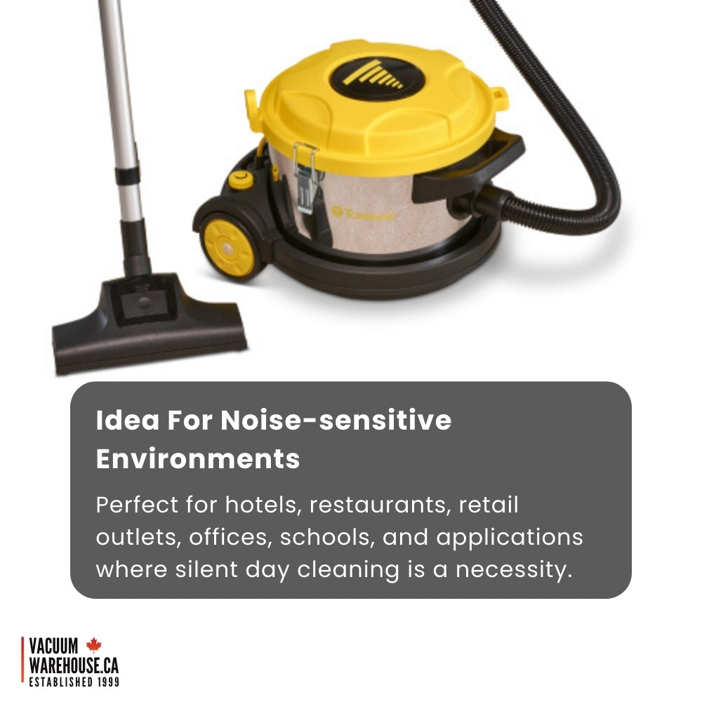 Tornado TV 2 SS Canister Vacuum Cleaner