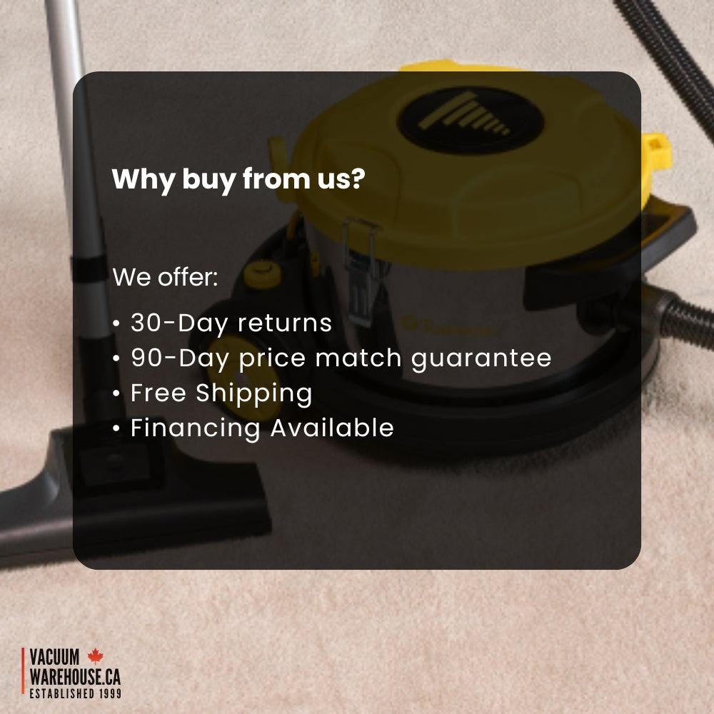 Tornado TV 2 SS Canister Vacuum Cleaner