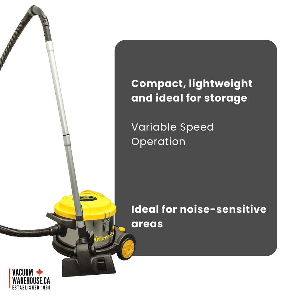 Tornado TV 2 SS Canister Vacuum Cleaner