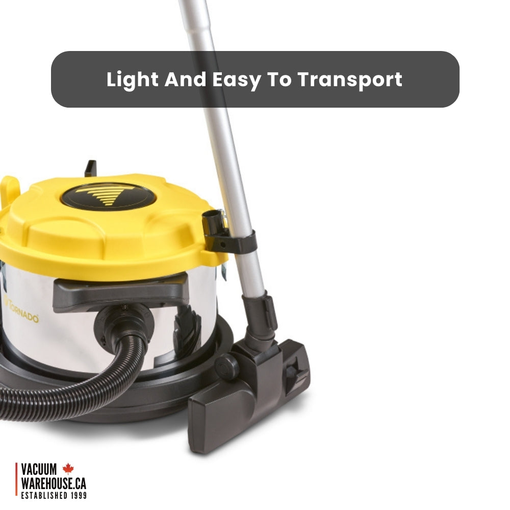 Tornado TV 2 SS Canister Vacuum Cleaner