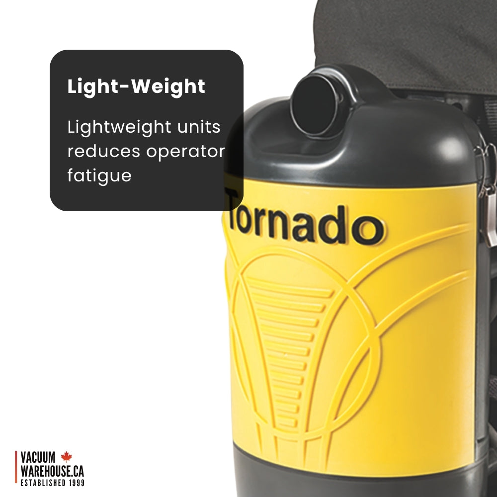 Tornado Pac-Vac 6 Aircomfort Back Pack Vacuum Cleaner