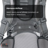 Tornado Pac-Vac 6 Aircomfort Back Pack Vacuum Cleaner