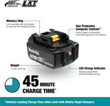 MAKITA BATTERY & FAST CHARGER STARTER KIT