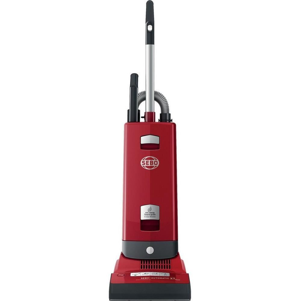 Sebo Automatic X7 upright vacuum cleaner - red