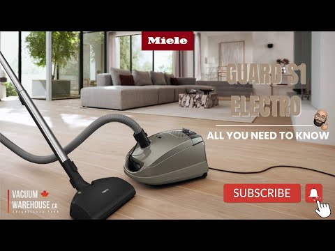Miele Guard S1 Electro Vacuum Cleaner - Casa grey