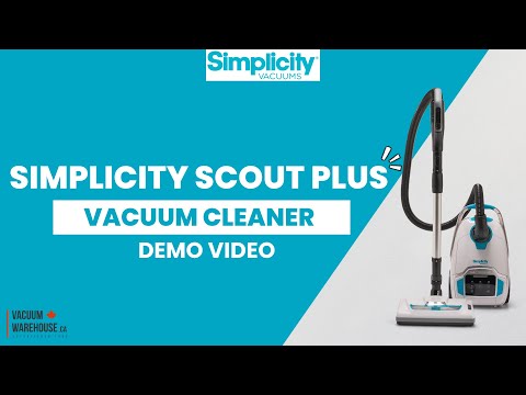 Simplicity Scout Plus Canister Vacuum Cleaner