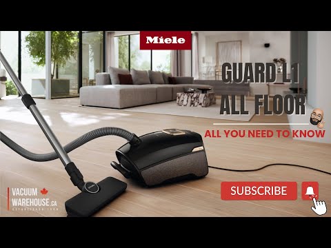 Miele Guard L1 AllFloor Vacuum Cleaner- Obsidian Black