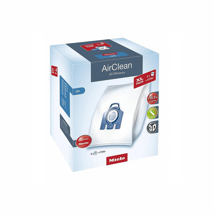 Miele Airclean XL-Pack GN Bag (8 Bags + 4 Filters)